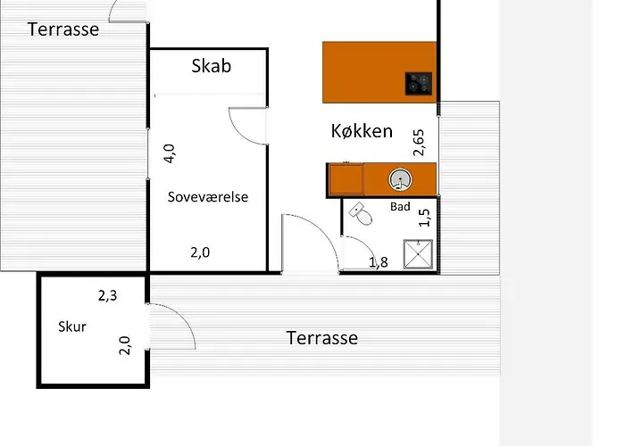 Idyllic Summer House Close To Water And Nature * Nedre Lysabild